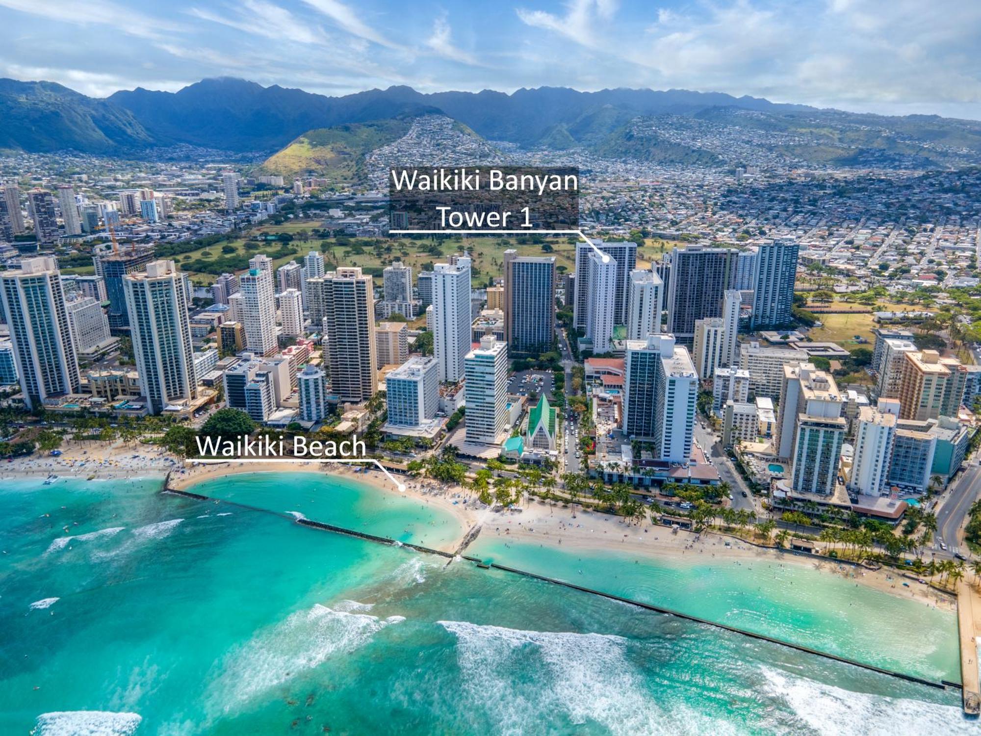 Great Ocean View Condo, Near Beach With Free Parking! Honolulu Ngoại thất bức ảnh