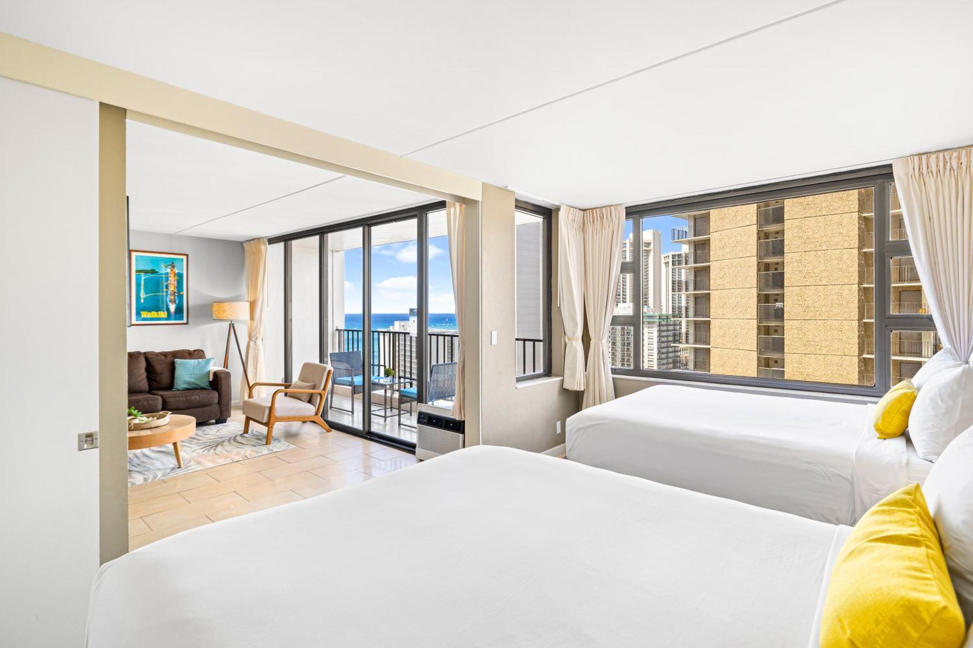 Great Ocean View Condo, Near Beach With Free Parking! Honolulu Ngoại thất bức ảnh