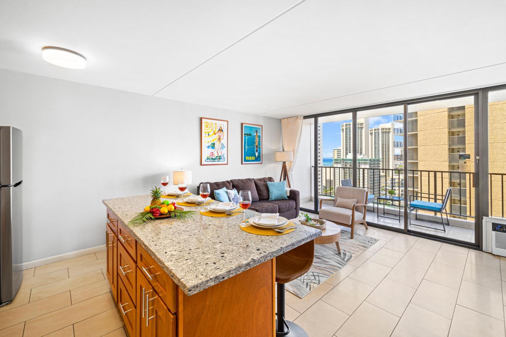 Great Ocean View Condo, Near Beach With Free Parking! Honolulu Ngoại thất bức ảnh