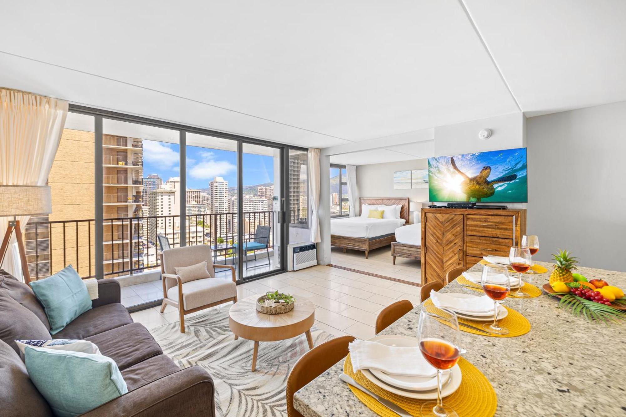 Great Ocean View Condo, Near Beach With Free Parking! Honolulu Ngoại thất bức ảnh