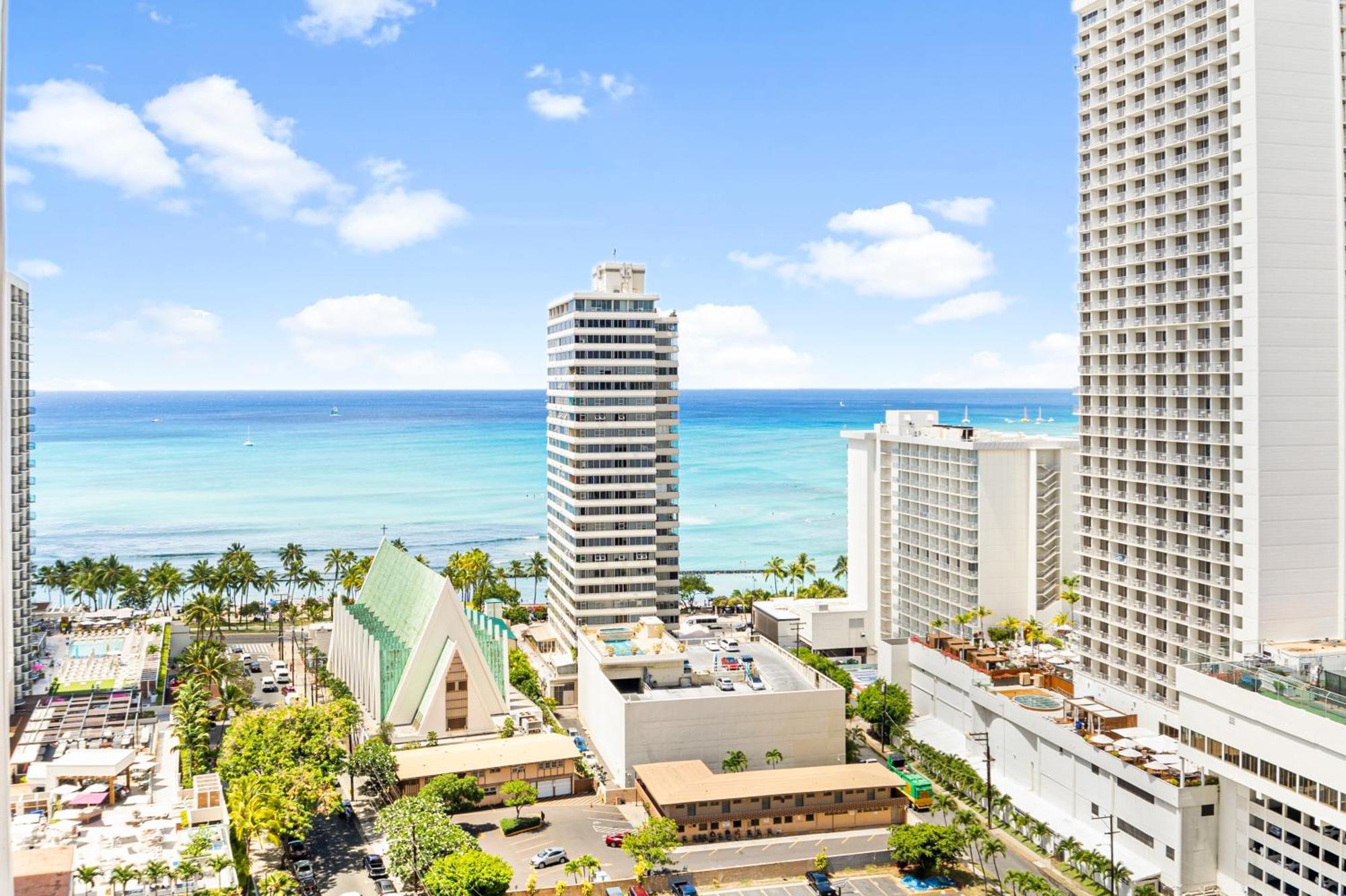 Great Ocean View Condo, Near Beach With Free Parking! Honolulu Ngoại thất bức ảnh